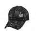 Sequin Lace Glitter Adjustable Baseball Cap  eb-27311185